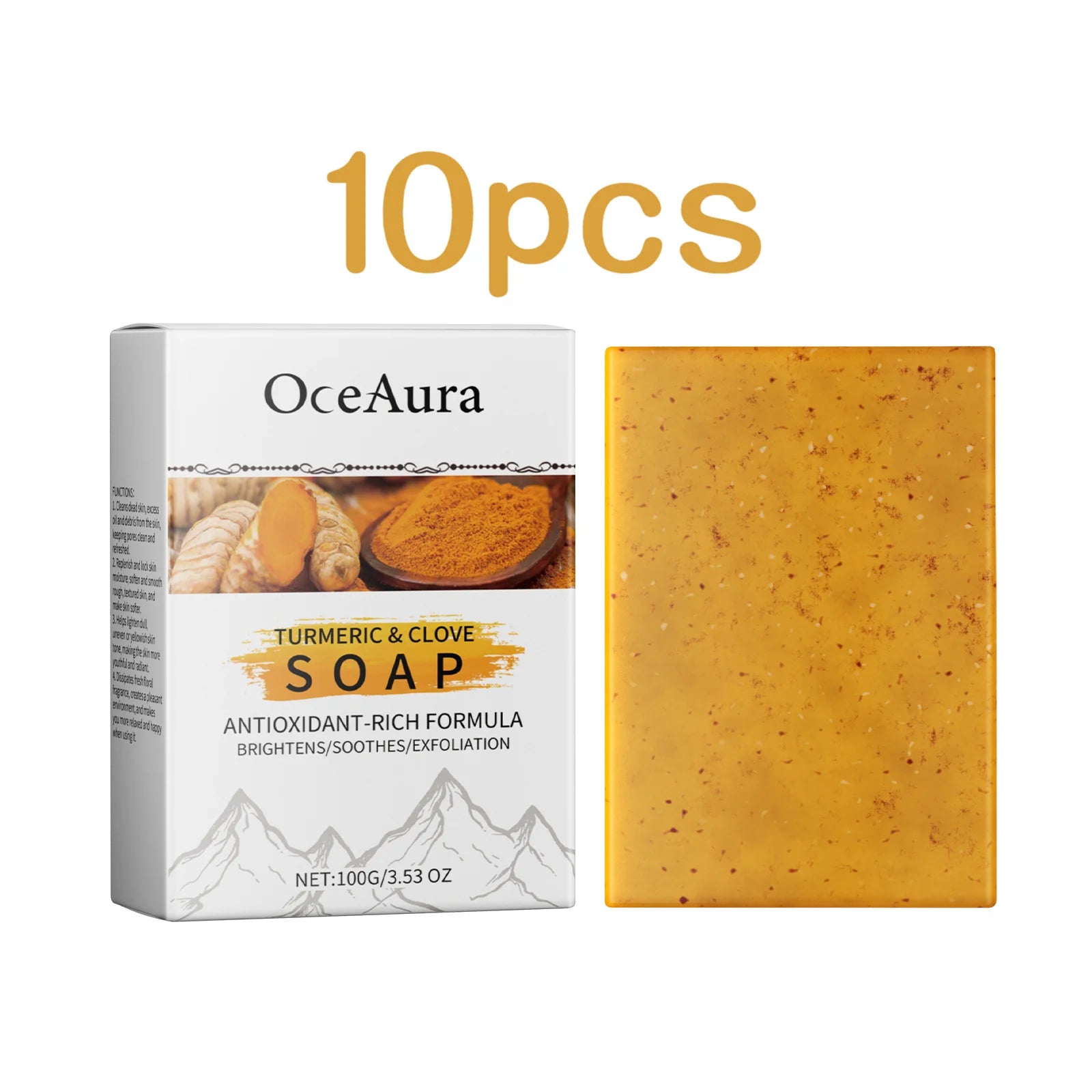 Oceaura Turmeric Clove Facial Soap 100g
