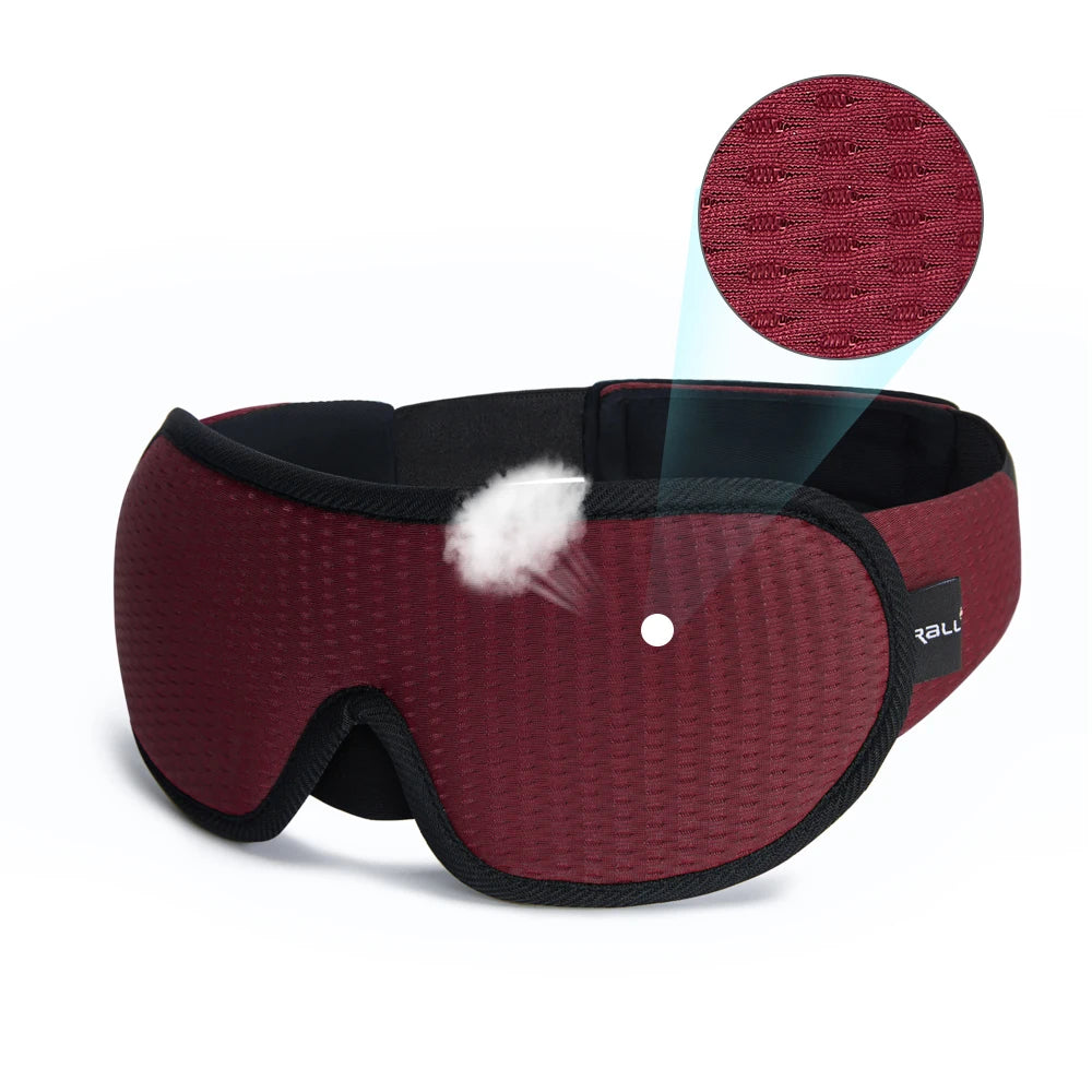 3D Padded Sleep Mask Light Blocker