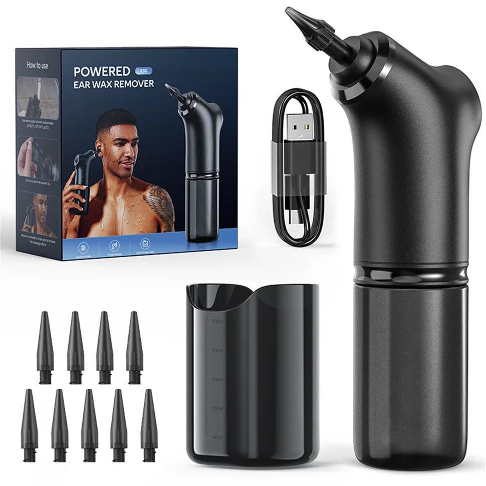 Electric Ear Cleaner Kit with 4 Pressure Modes