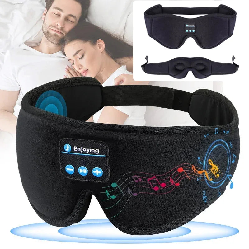 3D Bluetooth Sleep Mask with Built-in Speakers