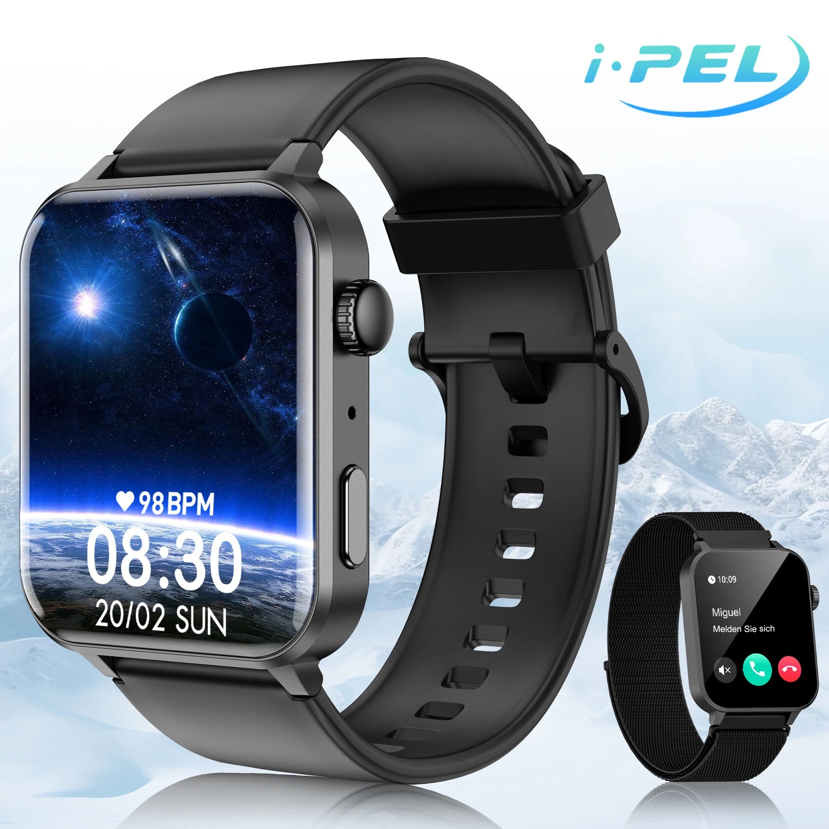 Baolubao 1.85" Smart Fitness Bracelet