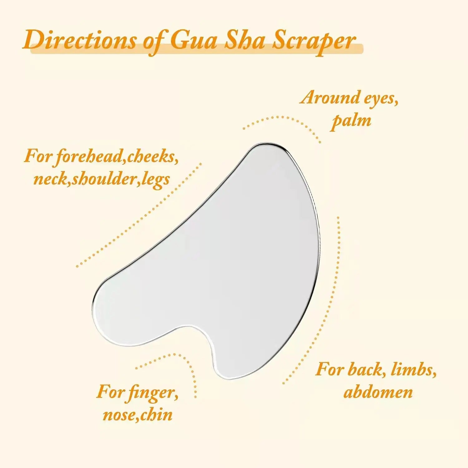 Stainless Steel Gua Sha Face & Body Massager
