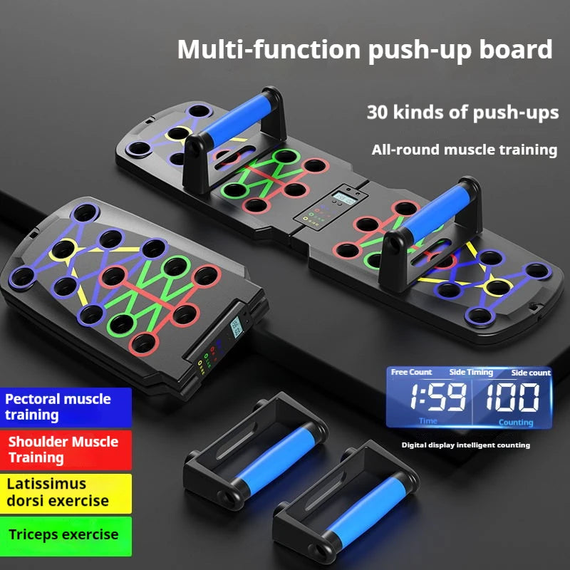 Push Up Board Chest Abs Core Training Equipment Portable Home Gym Fitness