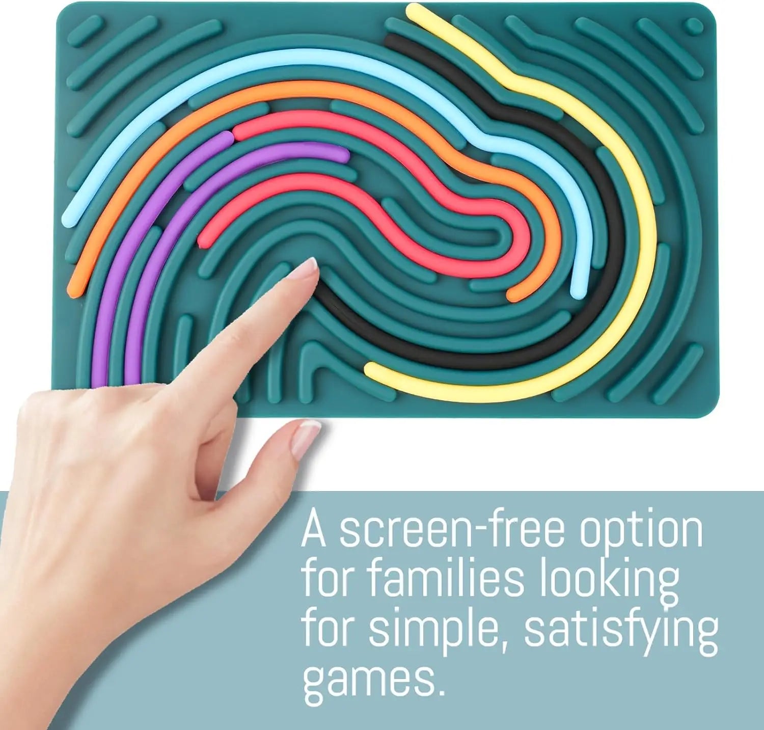 Silicone Sensory Activity Board – Fidget Toy for Calming & Focus